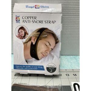 Copper Anti-Snore Strap For A Restful Quit Sleep. Set Of 2‎